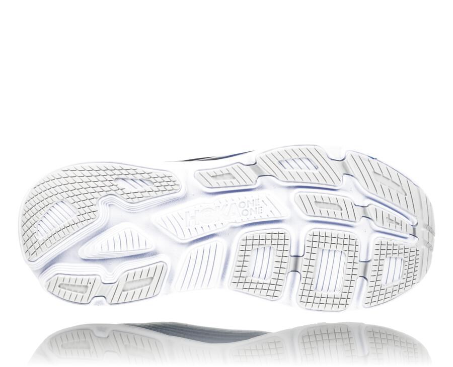 Hoka One One Løbesko Herre - Bondi 6 - Blå/Hvide - 862319QBZ